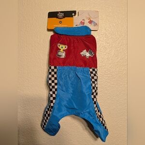 Pet Racing-Themed One Piece by - Red and Blue Nwt